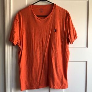Polo by Ralph Lauren Men's Orange T-Shirt